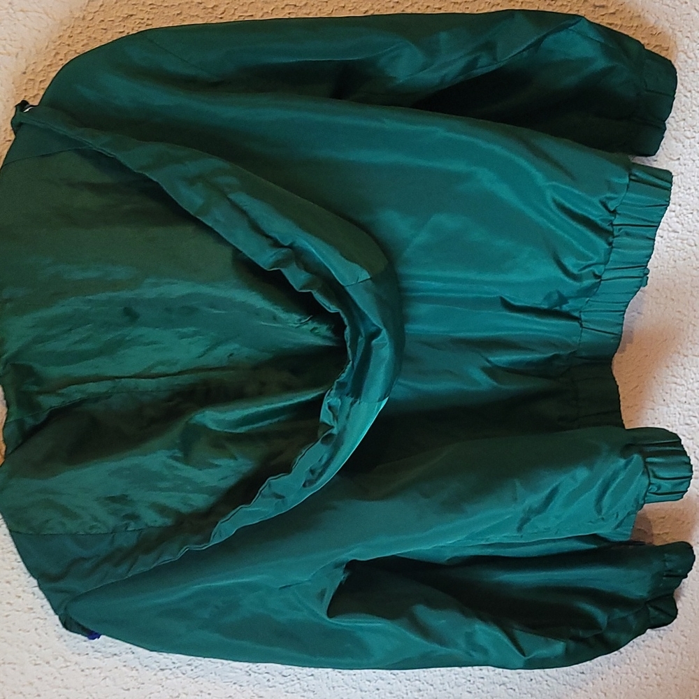 Outer Edge Ladies Green Windbreaker Size Small - Picture 7 of 7